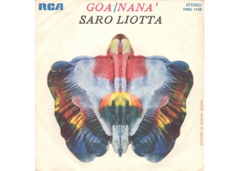 Saro Liotta ‎– Goa / Nanà - 45 RPM